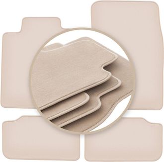 OEM Alfombrillas Premium Beige Para: Hyundai Genesis G80 Sed&aacute;n 2013