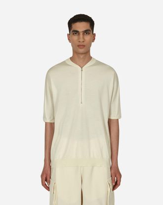 Nike ESC Wool Half-Zip Top White