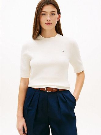 Tommy Hilfiger Jersey de punto fino con manga corta