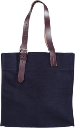 Herm&egrave;s Pre-owned Tote uit de 2014 collectie - Dames - Vintage Shopper - Blauw - ONE Size - Vintage