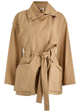 The Row The Row Pierrick Belted Cotton Jacket - Beige - 4 (UK8 / S)