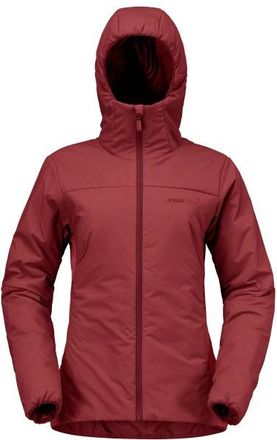 Norr&oslash;na Femund Thermo60 Zip Hood Kunstfaserjacke f&uuml;r Damen | rot