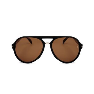 David Beckham Db 7005/S Aviator Sunglasses