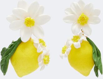 Jennifer Behr Limoncello drop earrings