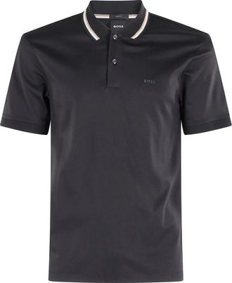 HUGO BOSS Heren, Tops, Zwart, Maat: XL Katoen