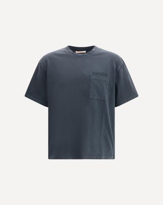 Marni cotton jersey T-shirt with chest pocket Male 48