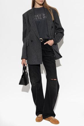 Rag & Bone Wool Blazer, Womens, Grey