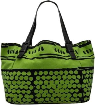 Bottega Veneta Pre-owned Vintage Tote Bag - Dames - Vintage Shopper - Veelkleurig - ONE Size - Leer - Vintage