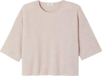 American Vintage Dames, Truien, Roze, Maat: Xs/S Wol