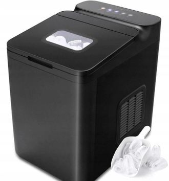OEM M&aacute;quina De Hielo Dom&eacute;stica Compacta De 1,5 L, Dos Tama&ntilde;os De Cubitos, 15 Kg/24 H