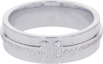Tiffany & Co. White Gold (18K) Band Ring (Pre-Owned)