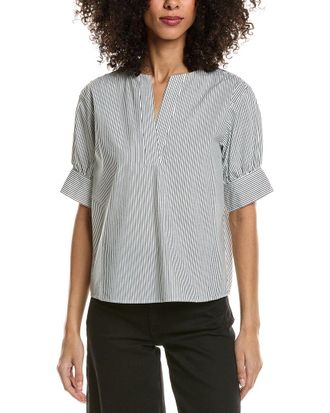 Frame Denim FRAME The V-Neck Popover Top