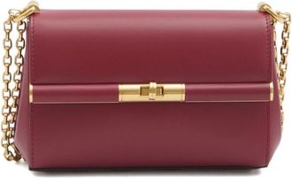 Dolce & Gabbana Red Marlene Mini Leather Shoulder Bag
