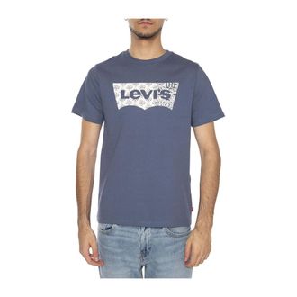 Levi's Hombre, Camisetas, Azul, Talla: XL