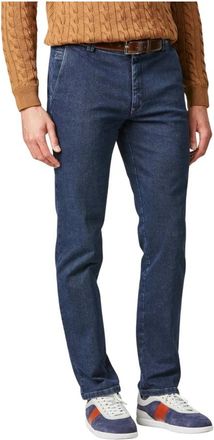 Meyer Chino - Heren - Chinos - Blauw - W36 L30 - Broeken