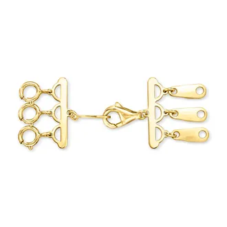 Canaria Canaria Italian 10kt Yellow Gold Layering Clasp