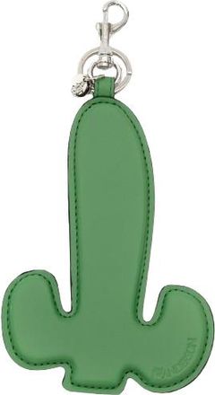 J.W.Anderson Leather Cactus Green Keyring
