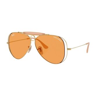 Ray-Ban Shooter Sunglasses - unisex - Ray-Ban - Sunglasses - Yellow - 58 MM - Accessories