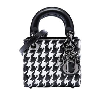 Dior Pre-owned Lady Dior Mini Bag - Dames - Pre-owned - Veelkleurig - Maat: ONE Size Leer