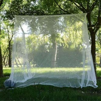 OEM Mosquitera Extra Ancha Para Patio, Camping Y Viajes, Malla Ajustable (200 X 200 X 180 Cm)