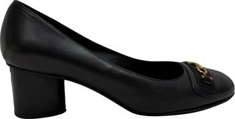 Ferragamo Avery Pumps in Black Leather