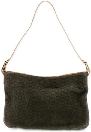 Celine Pre-owned Shoulder Bags, female, Brown, Size: ONE SIZE Pre-owned Vintage Shoulder Bag