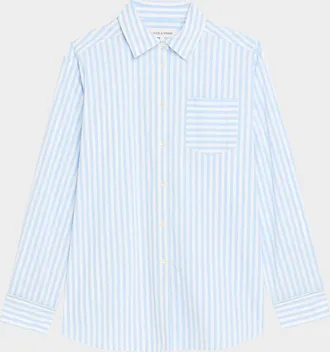Solid & Striped The Avril Striped Button-Front Shirt
