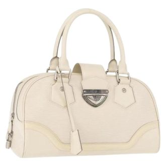Louis Vuitton Pre-owned Handbags, female, White, Size: ONE SIZE Pre-owned Vintage Handbag