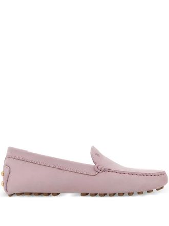 Tod's Su&egrave;de loafers - Roze