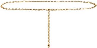 Madewell Chain Belt in Coffee Gold at Nordstrom, Size Medium