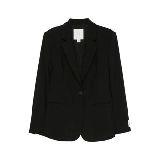 Calvin Klein Blazers, female, Black, Size: 2XS Jacket Calvin Klein