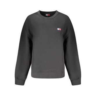 Tommy Hilfiger Sweatshirt met Lange Mouwen - Dames - Sweatshirts - Zwart - XS - Katoen - Hoodies & sweatvesten