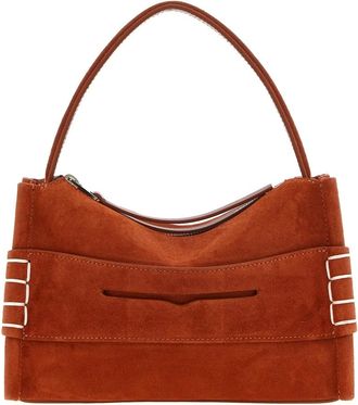 J.W.Anderson Small Loafer Bag - Dames - Tassen - Bruin - Maat: ONE Size Leer