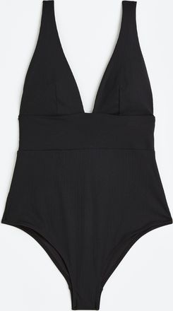 H&M Shape-Badeanzug - Schwarz