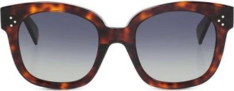 Celine Gafas de sol New Audrey - Accessories - Mujer - Marr&oacute;n - ONE SIZE