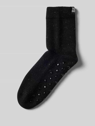 HUGO BOSS Socken mit Label-Detail Modell HOME SHINE in Black, Größe 36-42