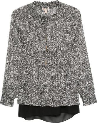 Michael Kors Blouses - Dames - Blouses - Zwart - S - Overhemden