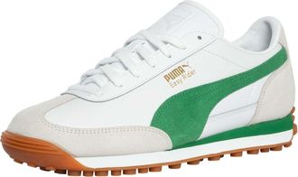 Puma Mens Easy Rider Mix Leather Trainers, White/Archive Green, 9 UK