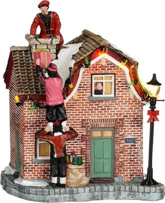 Luville Pueblo navide&ntilde;o luville originals multicolor h18xb11.5xl13.5cm