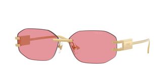Versace VE2274 100284 Womens Sunglasses Gold Size 58