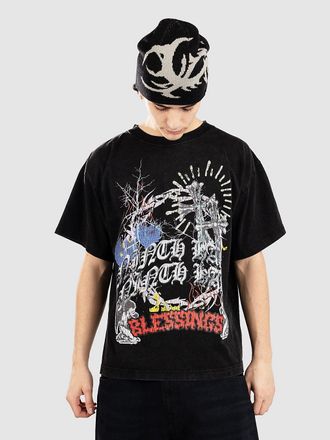 Ninth Hall Maxxed Out Boxy T-Shirt zwart
