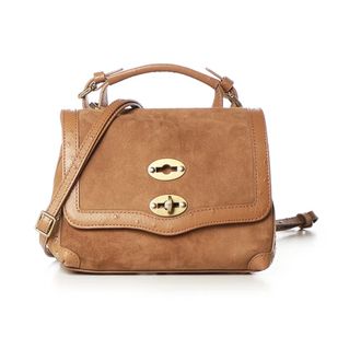 Zanellato Postina S Bag - Dames - Handtassen - Bruin - ONE Size - Leer - Tassen