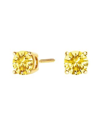 House of Brilliance Haus Of Brilliance 14K 2.00 Ct. Tw. Lab-Grown Diamond Stud Earrings