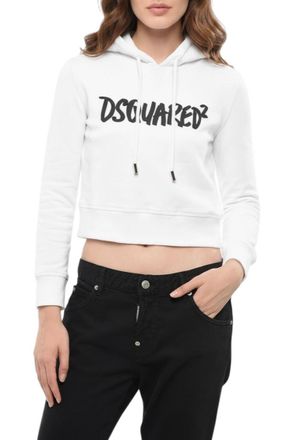 Dsquared2 Black Logo Hood Sweatshirt