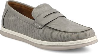 Vance Co. Vance Brantley Casual Slip-on Perforated Penny Loafer