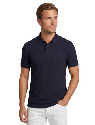 HUGO BOSS Boss Green poloshirt Paddy navy pique