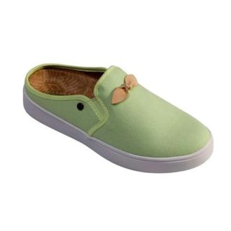 Spenco Spenco Andrey Sneakers Womens Green Slip-On Casual Shoes GAL1743