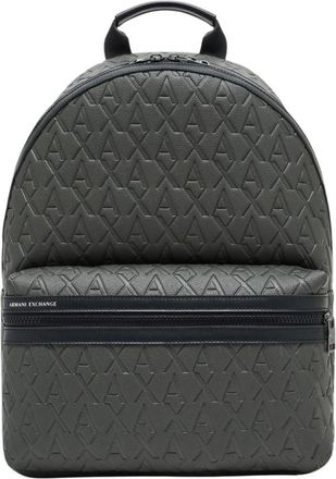 A|X Armani Exchange Zaino - Heren - Rugzakken - Grijs - ONE Size - Tassen