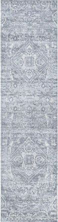 Jonathan Y Designs Modern Persian Vintage Medallion Area Rug in Gray at Nordstrom, Size 2Ft 0In X 8Ft 0In