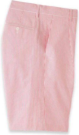 Paul Fredrick Cotton Seersucker Shorts